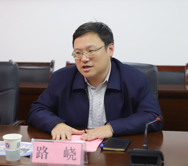 路峣表示我校的经验做法值得借鉴